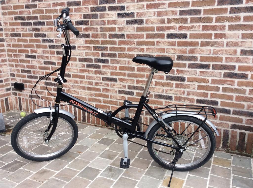 President vouwfiets -  compacte en praktische plooifiets, Autres marques, Vitesses, Frein sur jante, Enlèvement