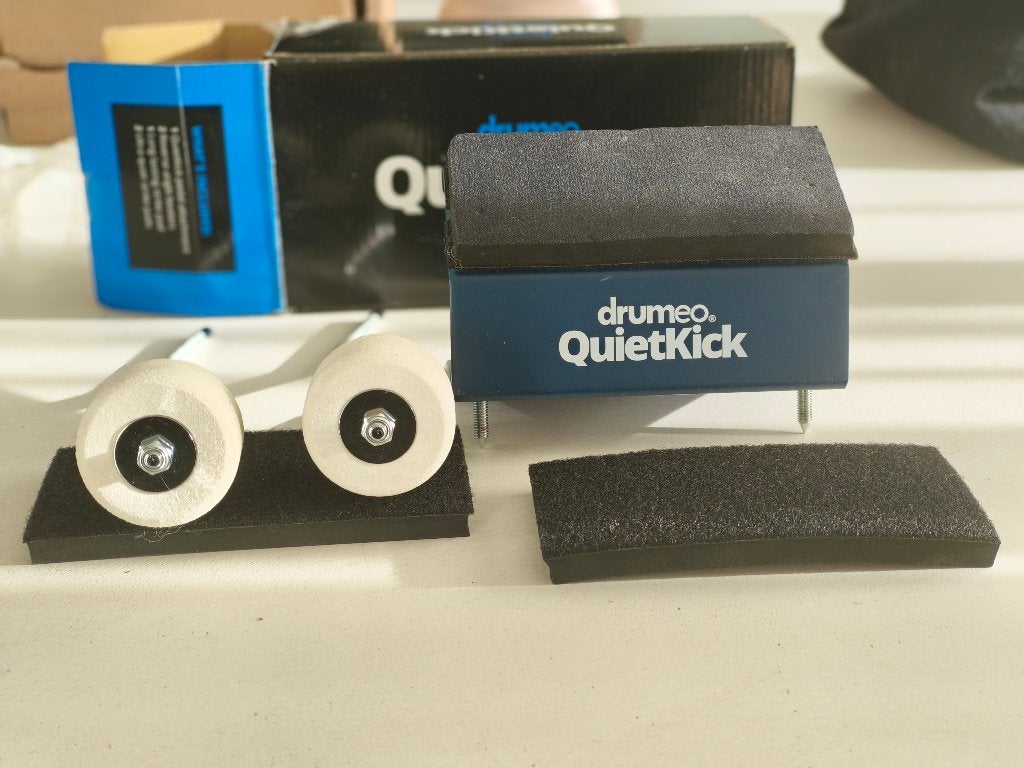 Drumeo - Quietkick, Muziek en Instrumenten, Ophalen, Zo goed als nieuw, Overige merken