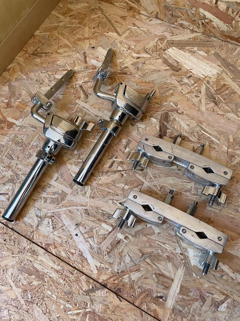 Gibraltar rack tom clamp set, Muziek en Instrumenten, Drumstellen en Slagwerk, Ophalen, Gebruikt, Overige merken