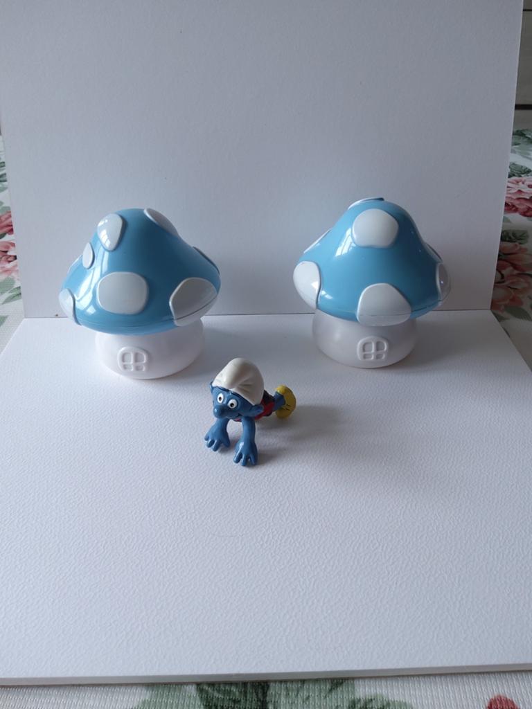 Sprinter Smurf, Ophalen of Verzenden, Gebruikt, Poppetje, Figuurtje of Knuffel