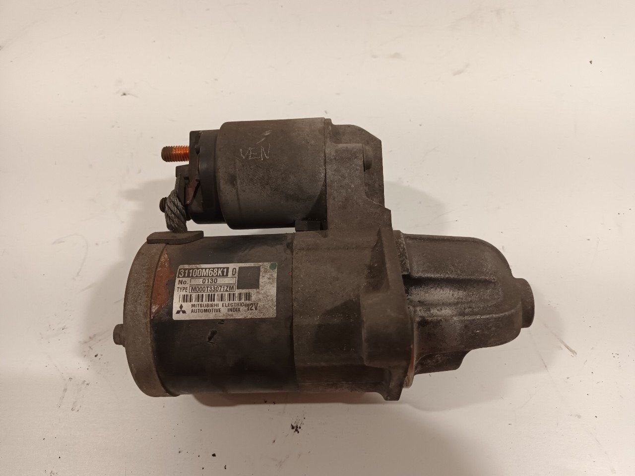 Startmotor Nissan Pixo, Onderdelen@venauto.nl, Van der Ven Autorecycling B.V., Ettenseweg 76, 4706 PB Roosendaal, The Netherlands