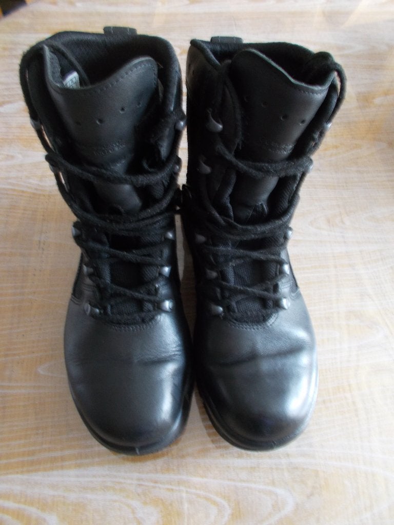 Bottines hautes noires "HAIX Combat Light", point.42., HAIX, Chaussures de travail, Comme neuf, Enlèvement