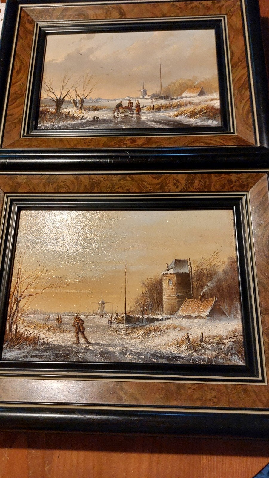 klassieke schilderijtjes, Ophalen, Paneel