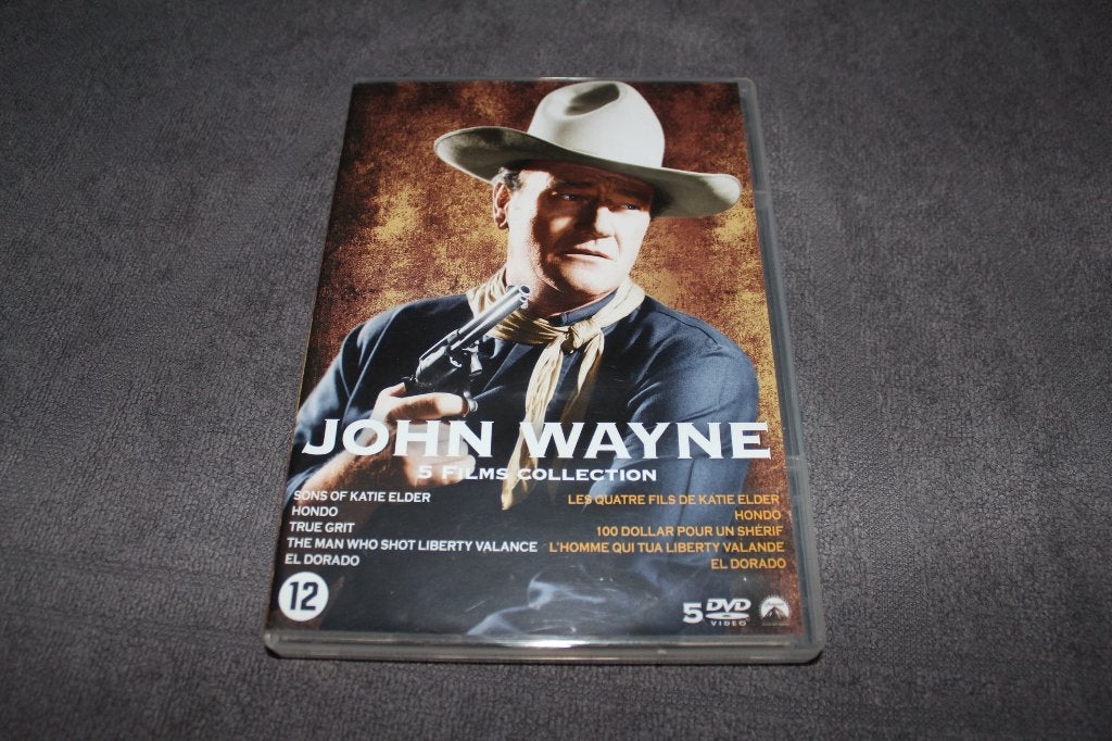 DVD John Wayne 5 film Collection, Anglais, Néerlandais, Utilisé, 1940 à 1960