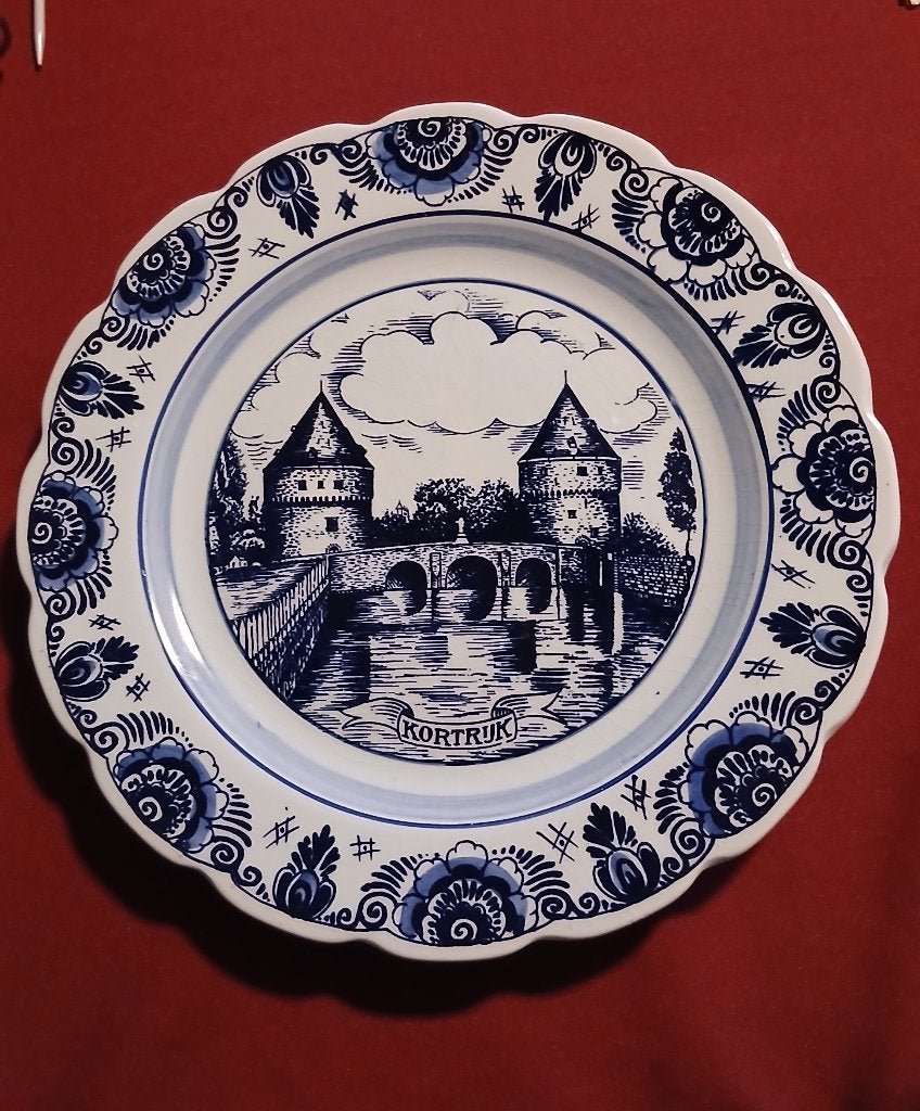 Assiette ancienne du pont des trous de Kortrijk, Envoi