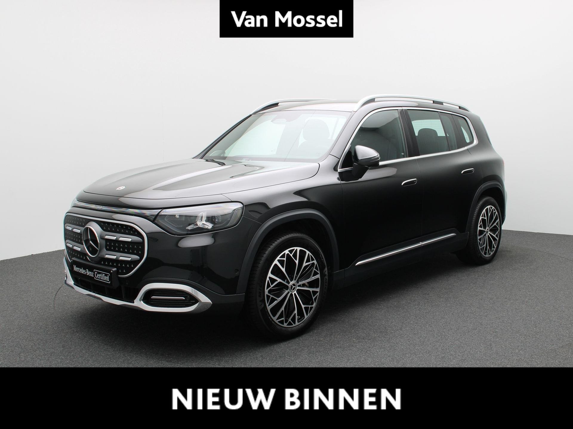 Mercedes-Benz GLB 250+ Luxury Line + SUPERSCREEN + BURMESTER, Auto's, Achterwielaandrijving, Gebruikt, 626 km, Zwart