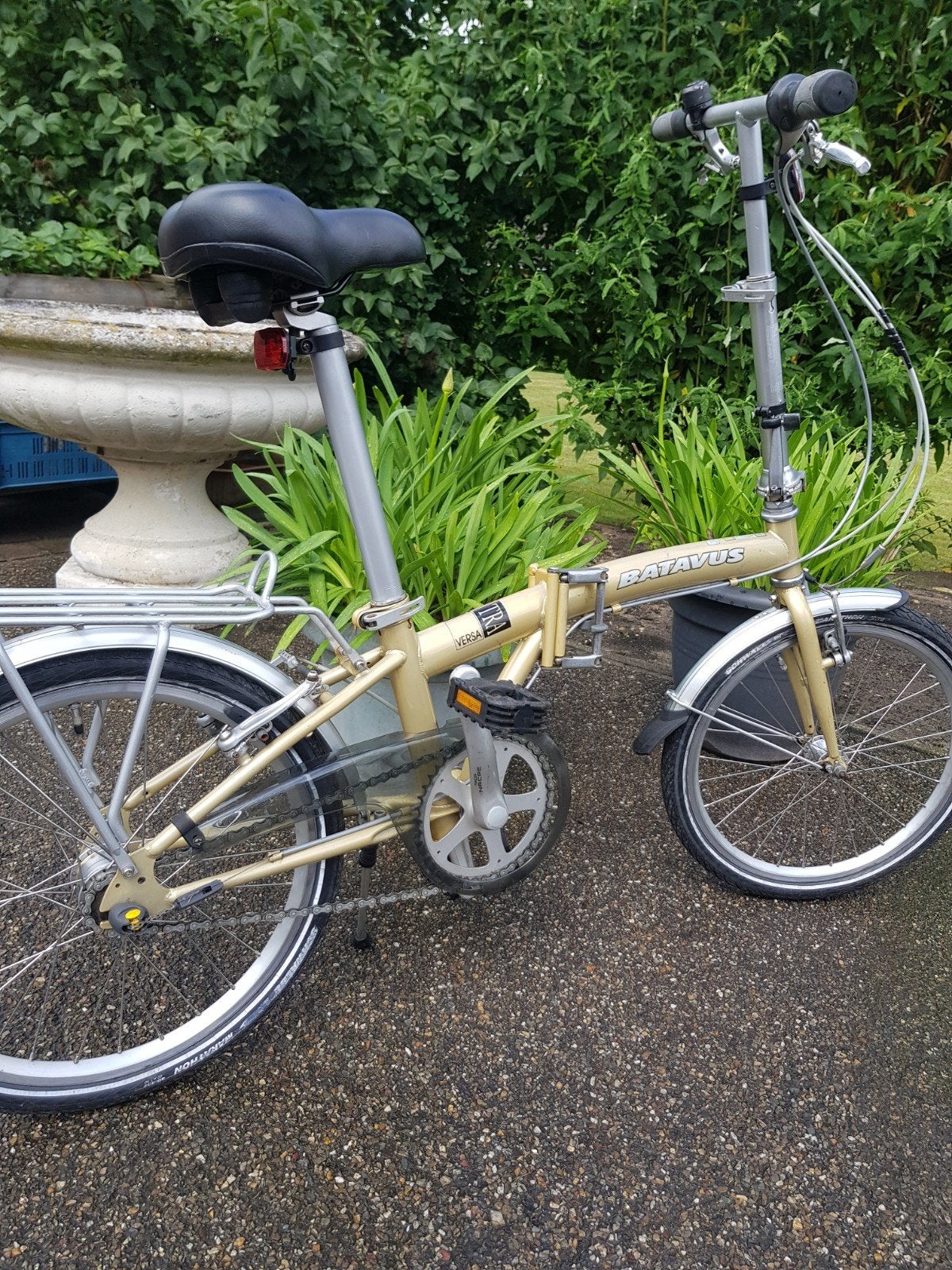Plooifiets vouwfiets, Fietsen en Brommers, Ophalen, Batavus, Versnellingen