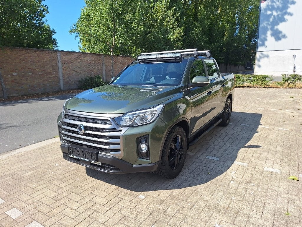SsanYong Musso 2.2 e- XDi | 2021 | 73dkm | FULL OPTION, Autos, Cuir, Achat, Entreprise, Noir