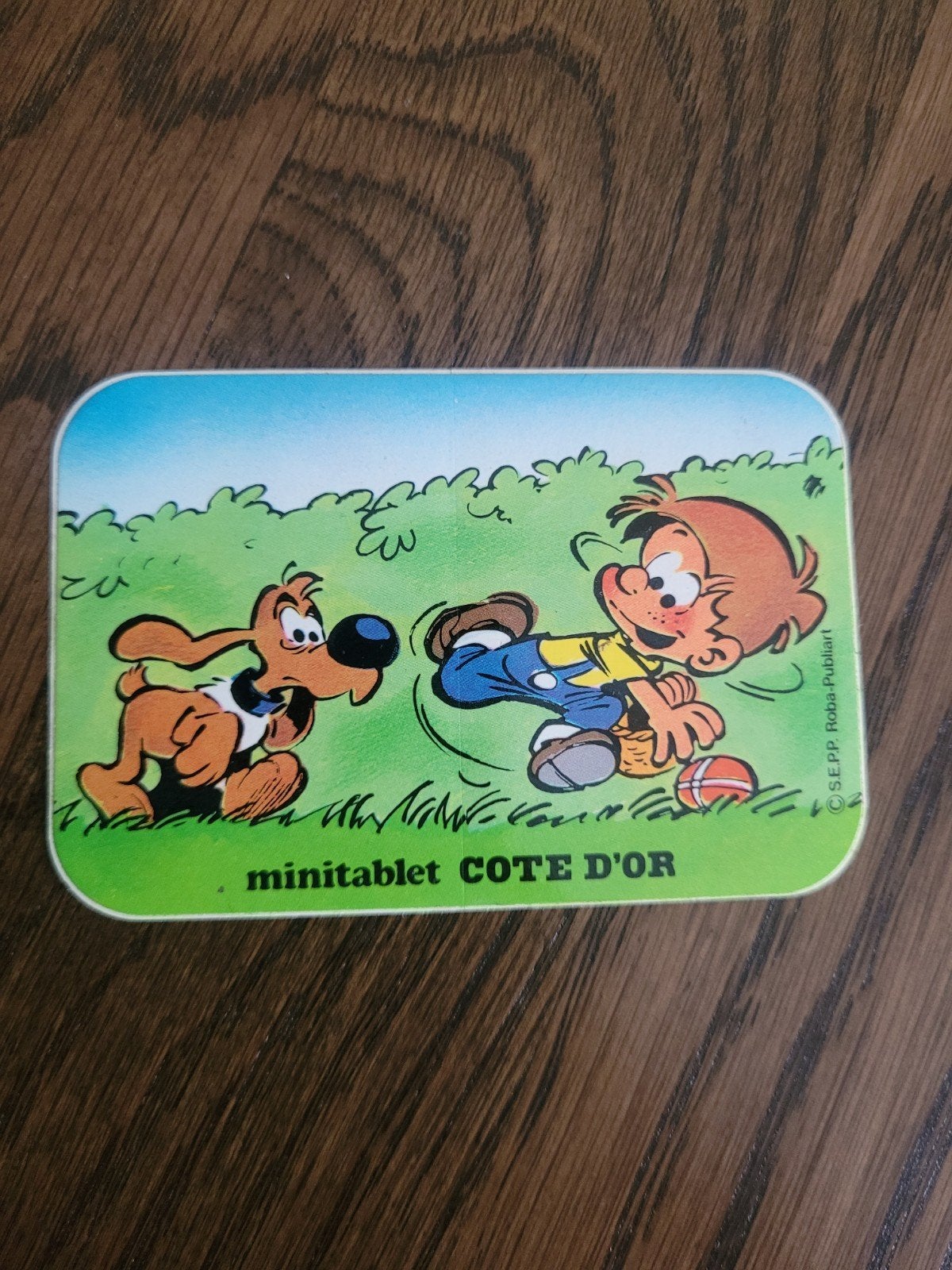 oude sticker bollie en billie, Verzamelen, Ophalen of Verzenden