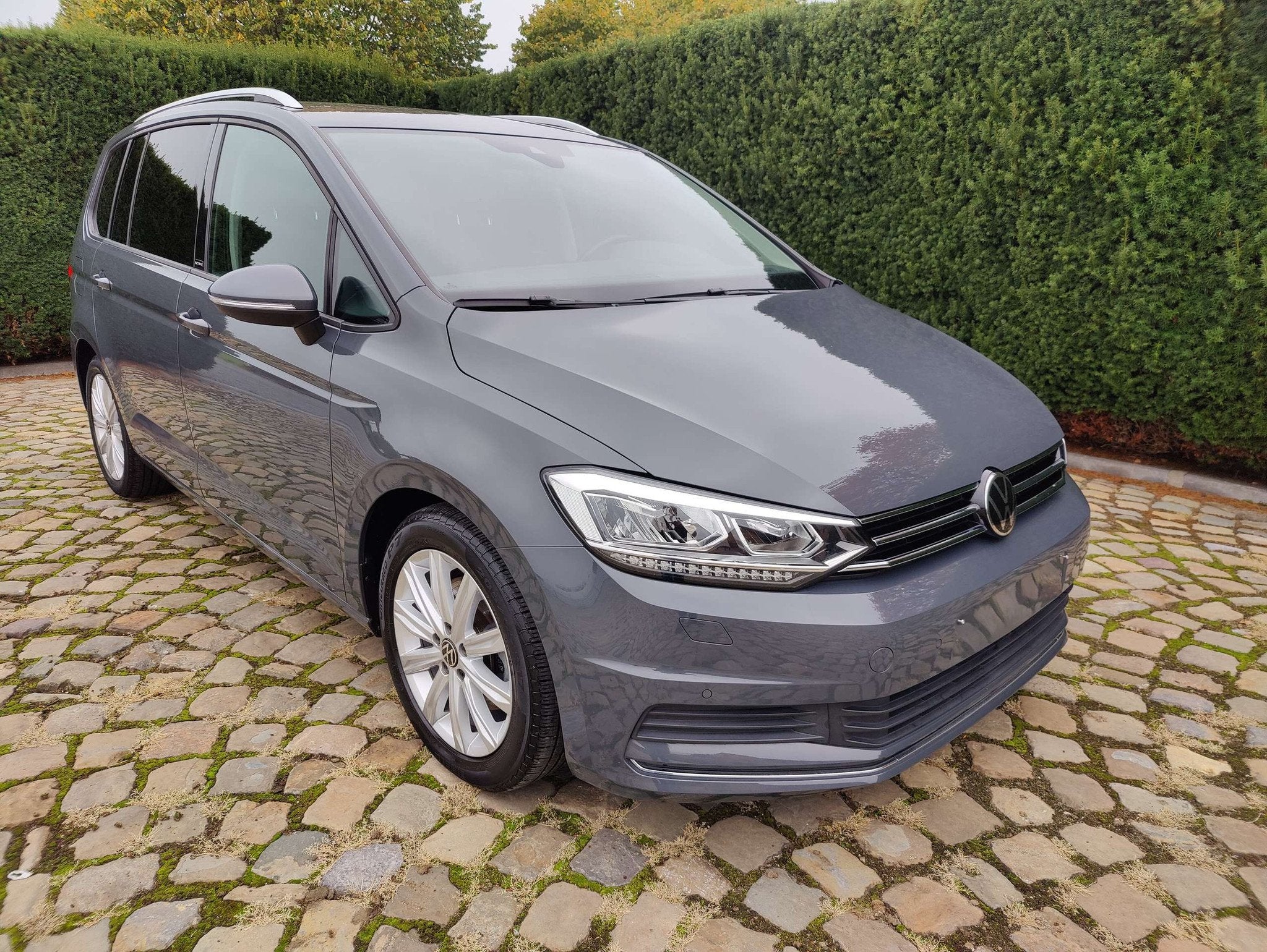 Volkswagen Touran Touran 1.5 TSI OPF DSG ACTIVE (bj 2021), Auto's, Adaptive Cruise Control, Stof, 4 cilinders, 7 zetels
