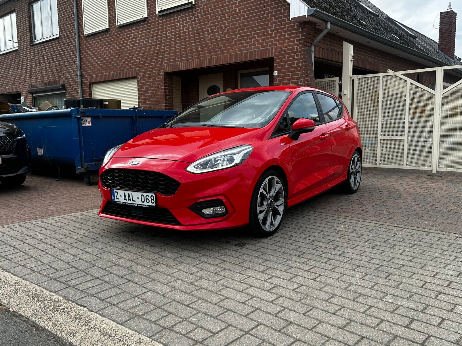 Ford Fiësta ST-line 1.0BENZINE 100.000KM, Auto's, Voorwielaandrijving, Stof, Lane Keeping Assist, Bedrijf