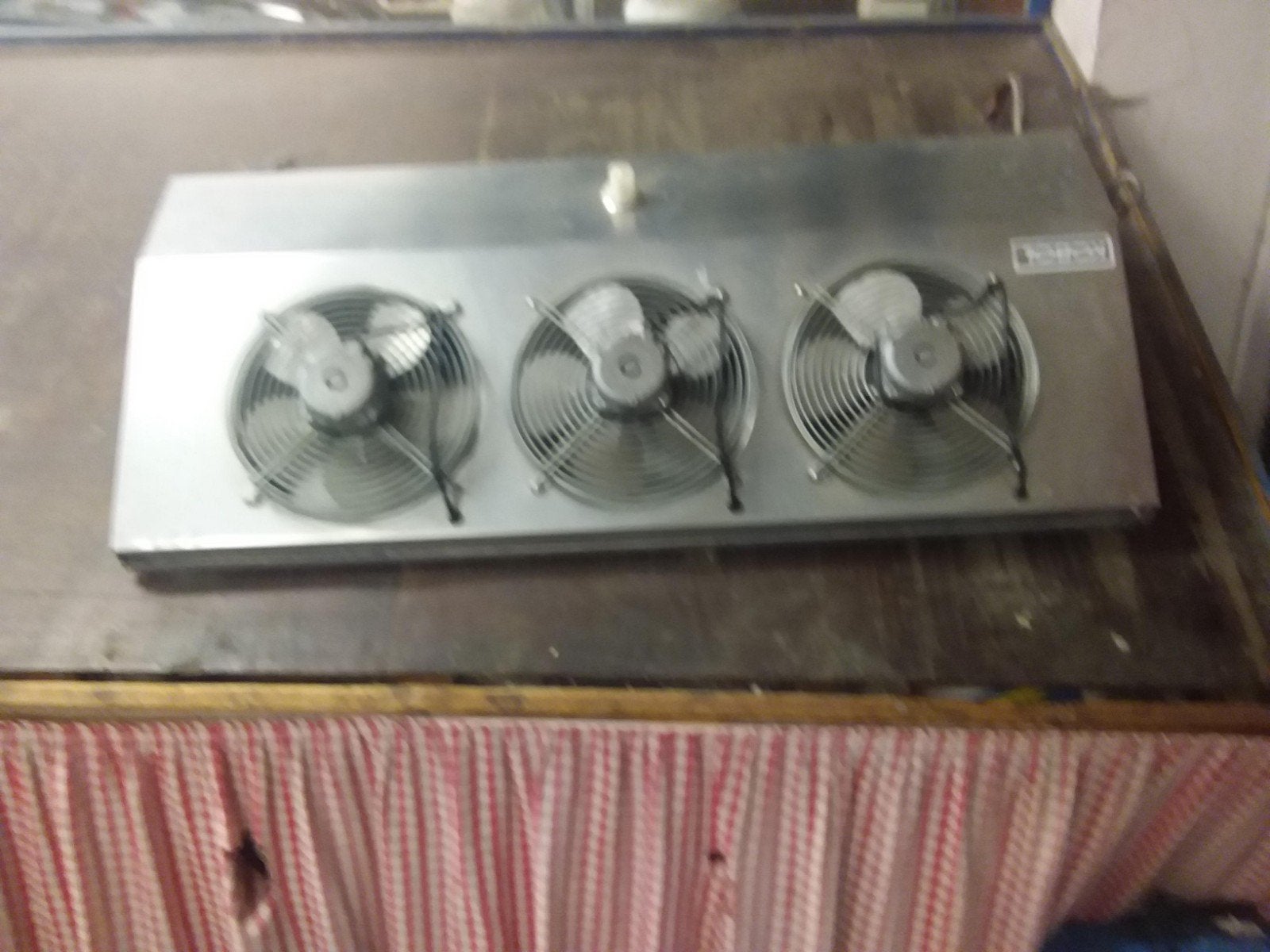 koelmoter plus verdamper, Ophalen