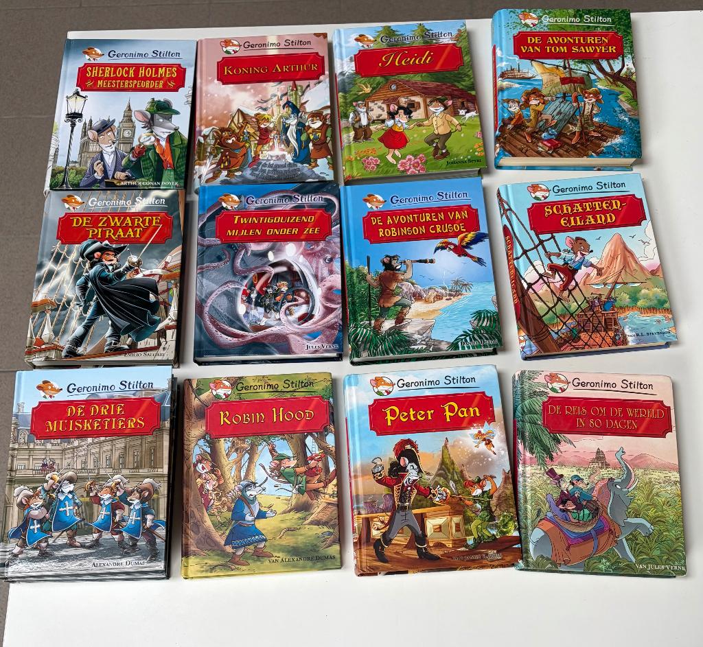 Reeks Geronimo Stilton klassiekers, Enlèvement, Utilisé, Fiction