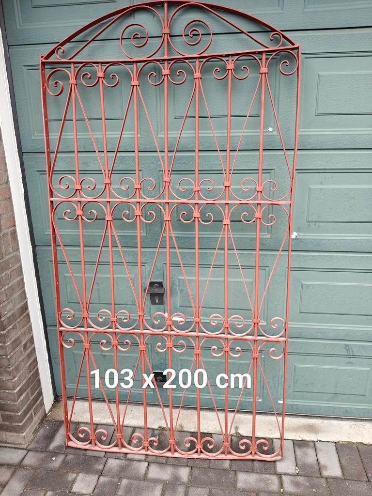 Antieke smeedijzeren hekken, Tuin en Terras, Ophalen