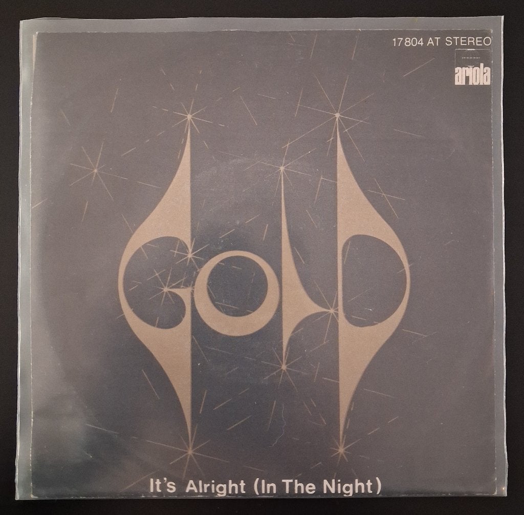 7" Gold - It's Alright (In The Night) (ARIOLA 1977) VG+, CD & DVD, R&B et Soul, 7 inch, Utilisé, Envoi