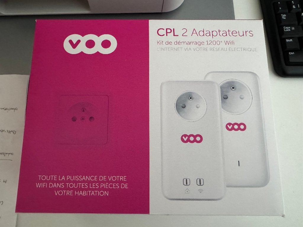 CPL Voo 1200+ Wifi, Enlèvement ou Envoi, Comme neuf, VOO