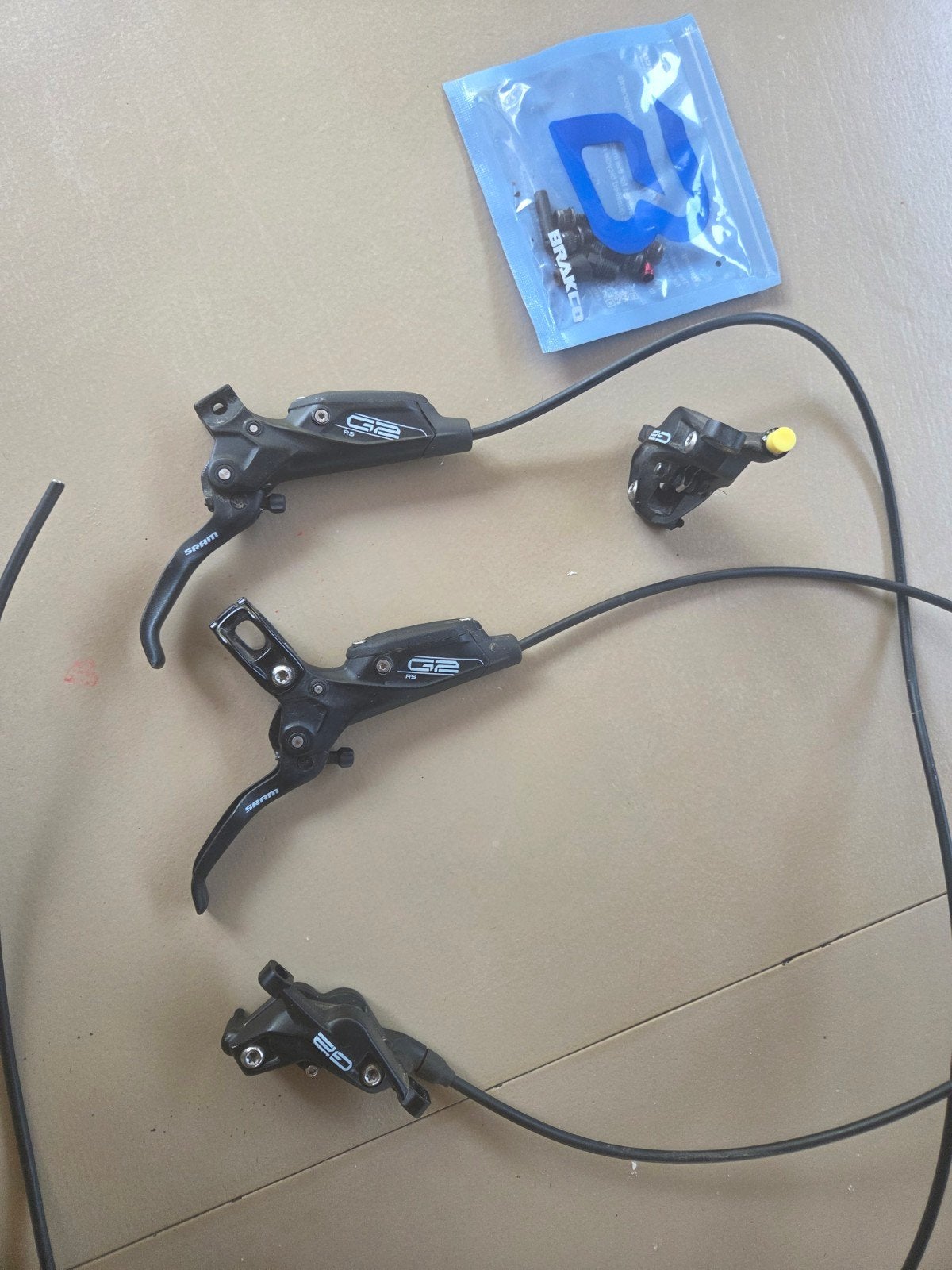Sram G2 Rs mtb remmen, Fietsen en Brommers, Fietsonderdelen, Ophalen of Verzenden
