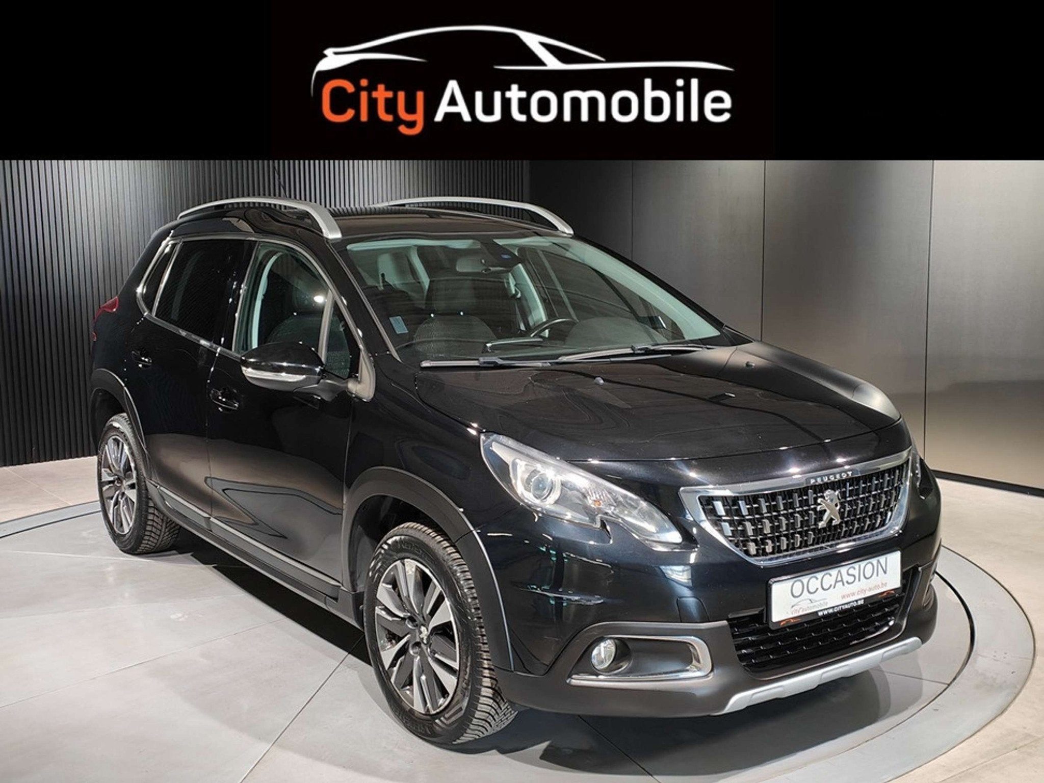 Peugeot 2008 1.6 HDI CARPLAY TOIT PANO SEMI-CUIR GPS BLUETOO, Achat, Euro 6, Noir, 5 portes