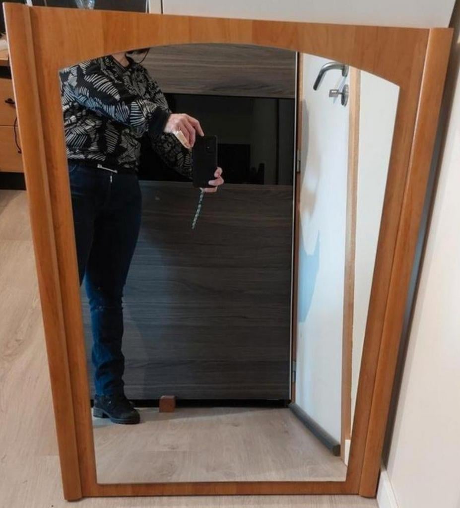 Grand miroir en très bon état, Maison & Meubles, Enlèvement