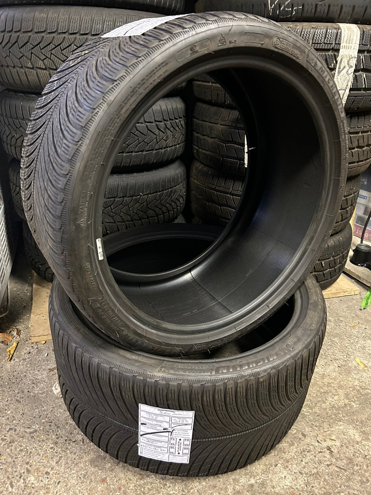 2 pneus hiver Michelin pilote alpin 5 285/30/20.99V, Autos : Pièces & Accessoires, Pneus hiver, 285 mm, Véhicule de tourisme, Pneu(s)