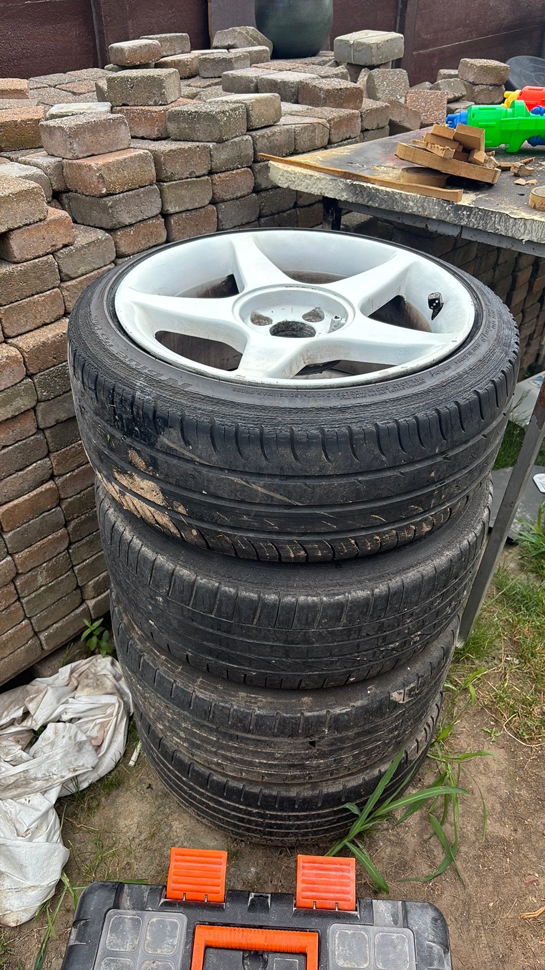Velgen 4x100, Ophalen, Zo goed als nieuw