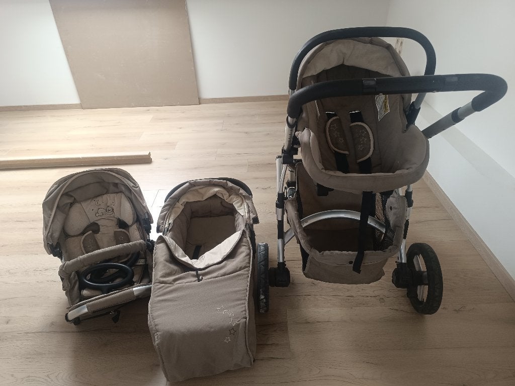 Pousette 3 en 1, Enfants & Bébés, Autres marques, Avec nacelle, Enlèvement, Utilisé