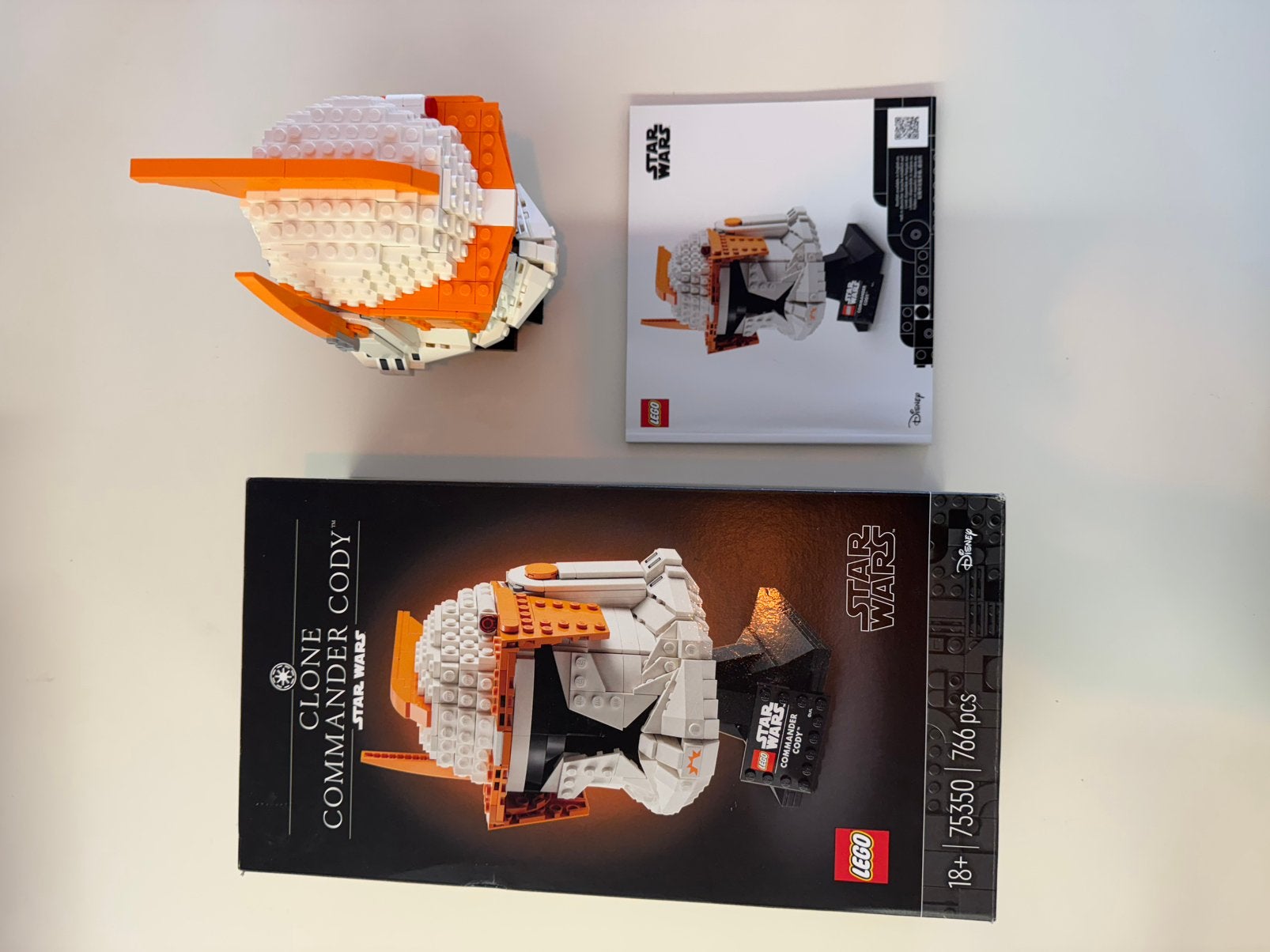 Le casque du Commandant Clone Cody 75350, Verzamelen, Star Wars, Ophalen, Zo goed als nieuw, Overige typen
