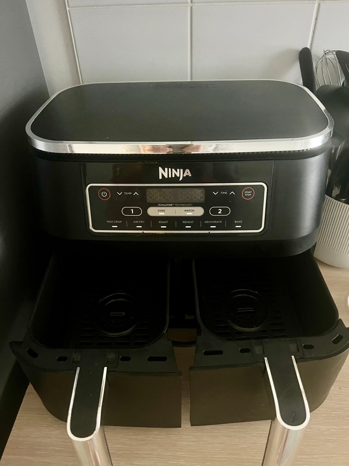 Ninja air fryer  2 tiroirs 80 euros, Elektronische apparatuur, Ophalen, Zo goed als nieuw