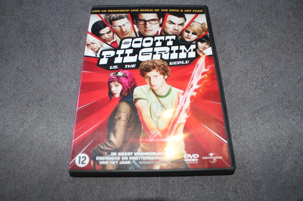 DVD Scott Pilgrim VS The World, Vanaf 12 jaar, Ophalen of Verzenden, Gebruikt, Fantasy