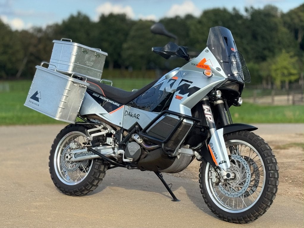 KTM 950 Adventure, Permis Moto A, Tourisme, Occasion, Échappement sport