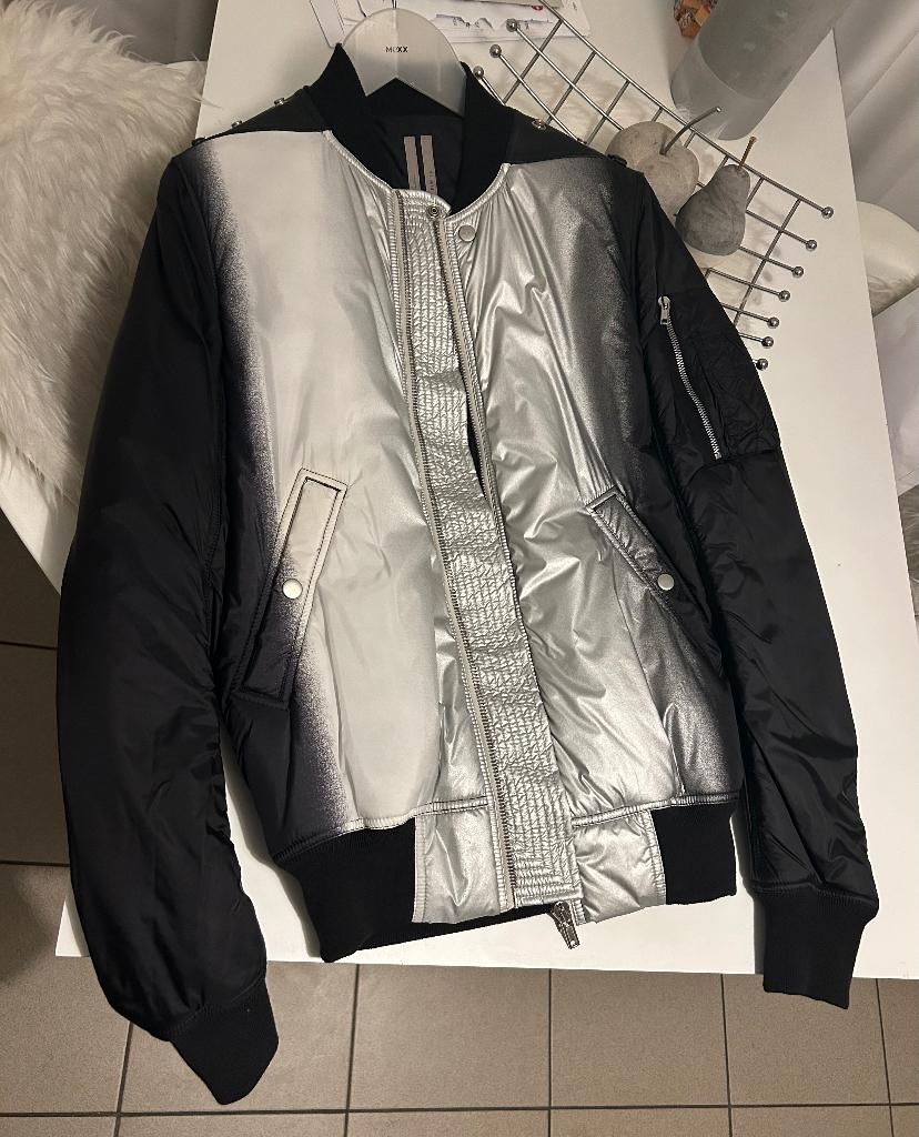 Rick Owens flight bomber jacket, Kleding | Heren, Jassen | Winter, Nieuw, Maat 48/50 (M), Ophalen of Verzenden