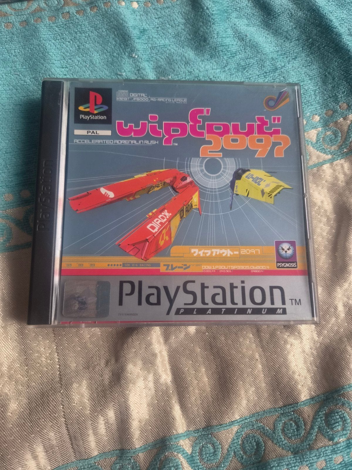 Wipeout 2097. ps1, Enlèvement ou Envoi