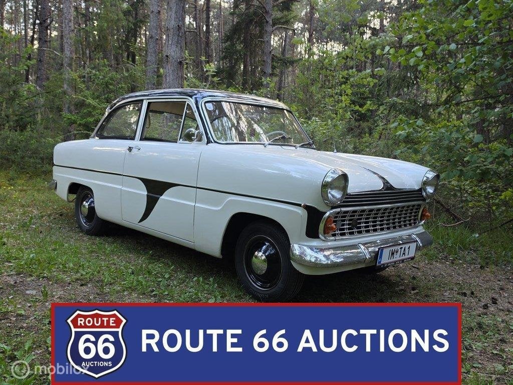 Ford Taunus 12M | 1961 | Route 66 Auctions, Achat, Entreprise, Boîte manuelle, Autre carrosserie