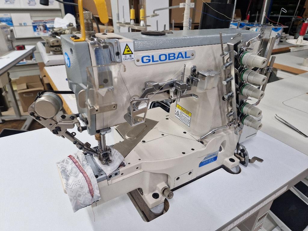 Global CB 3703-56E-AUT Naaimachine–Zo goed als nieuw, Autres marques, Machine à coudre, Industrie, Comme neuf