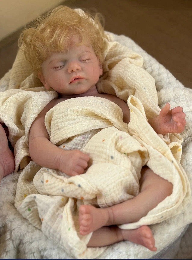 Bébé reborn "Luny" avec box cadeaux gratuit, Collections, Poupées, Enlèvement, Comme neuf, Autres types, Réaliste ou Reborn