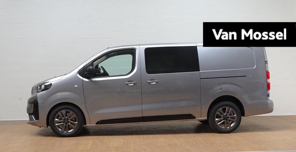 Peugeot Expert Long DC L3 2.2 BlueHDi 180 EAT8, Auto's, 4 deurs, Stof, Zwart, 4 cilinders