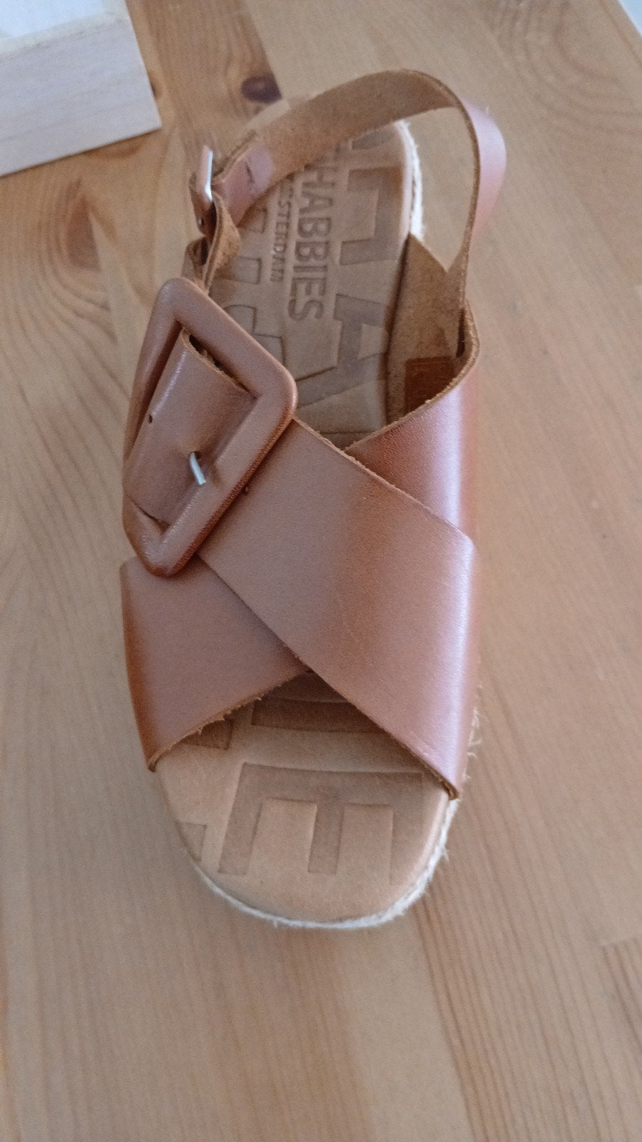 sandalen als nieuw maat 37, Ophalen, Espadrilles, Bruin, Zo goed als nieuw