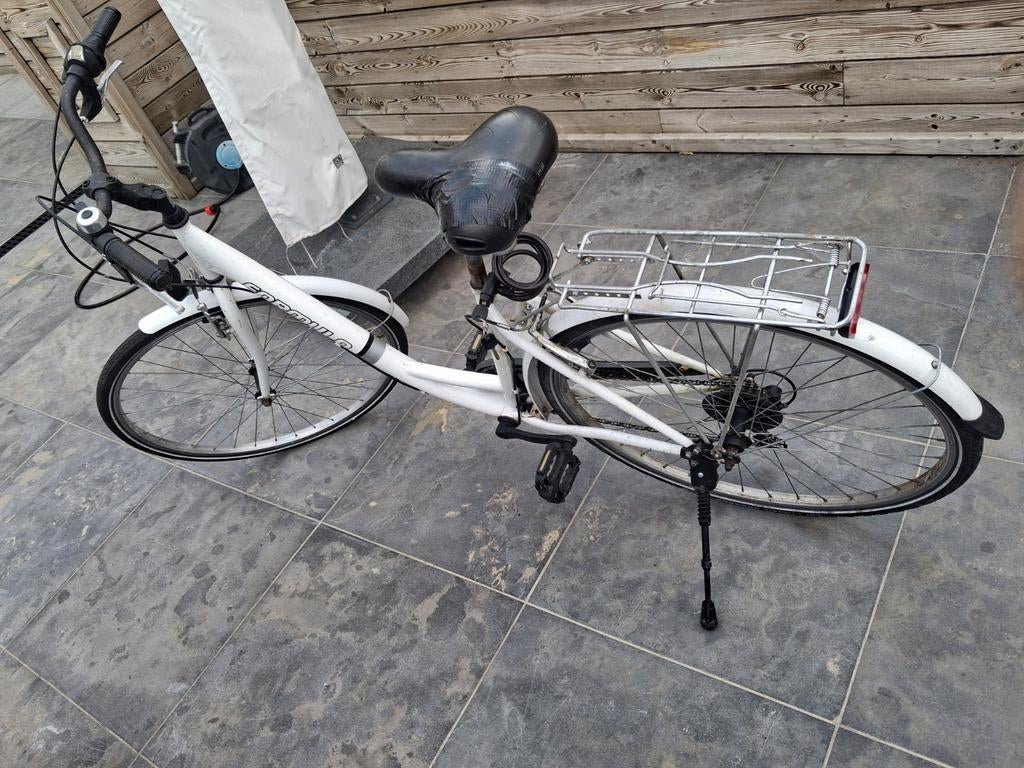 Damesfiets 28 inch, Ophalen