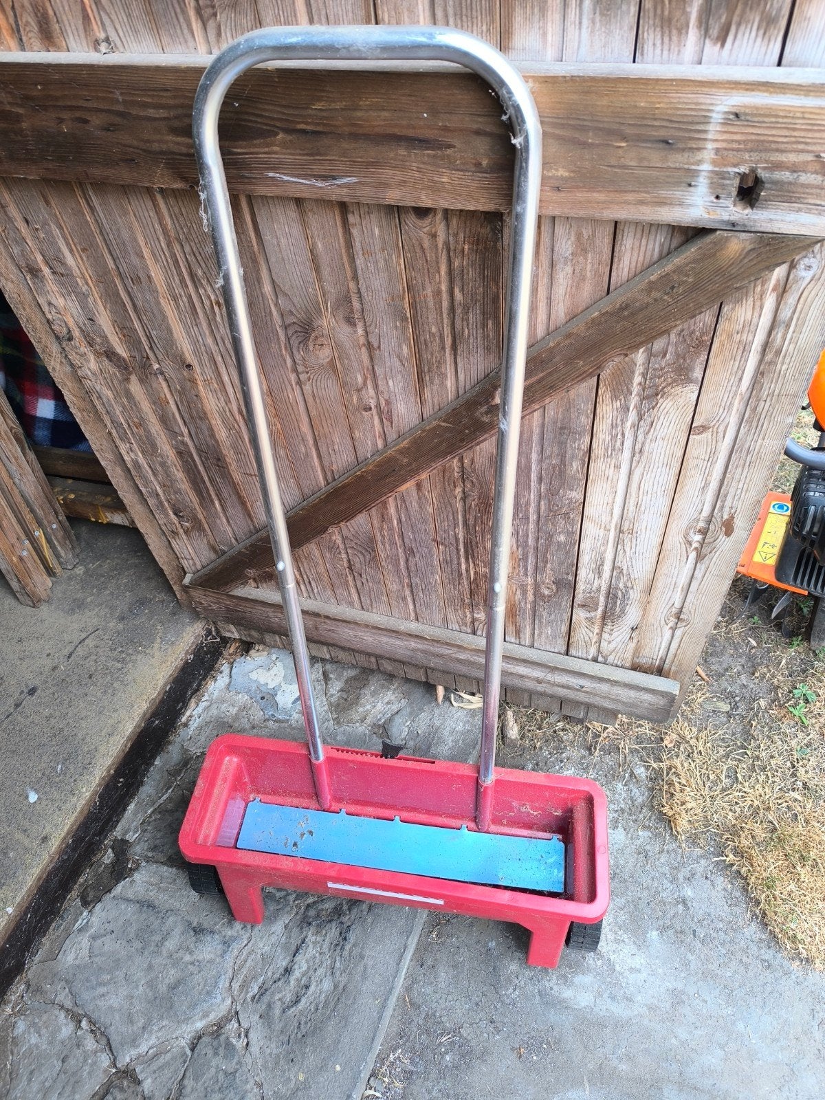 nieuwe strooiwagen, Tuin en Terras, Ophalen