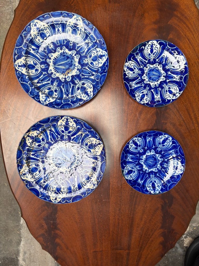 Assiettes de Delft du XVIIIe siècle, Enlèvement