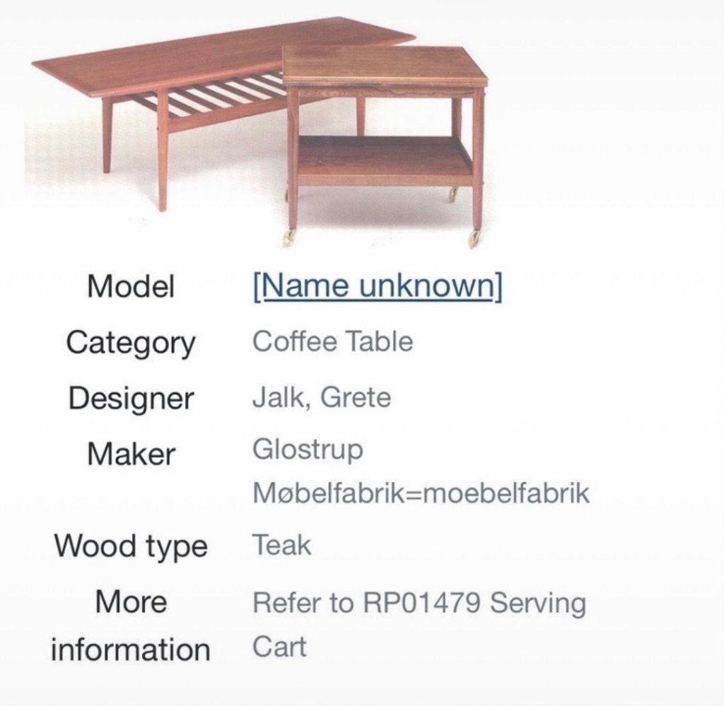 Table basse scandinave grete jalk, Ophalen of Verzenden