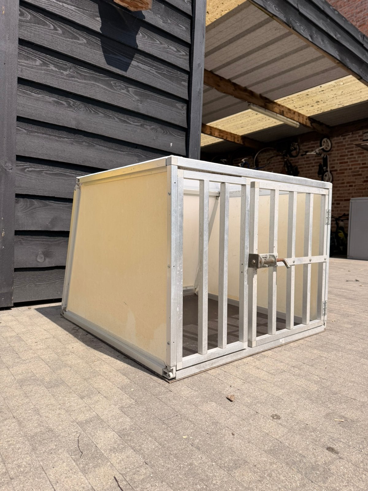 Hondenbench auto, Dieren en Toebehoren, Ophalen, Hondenkennel, Gebruikt, 65 tot 100 cm