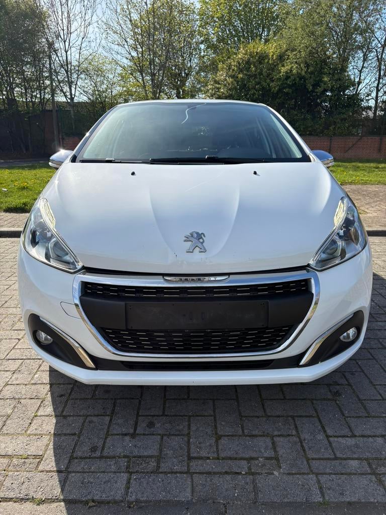 Peugeot 1.2 i benzine 1e eigenaar, Auto's, Euro 5, Stof, Zwart, Wit