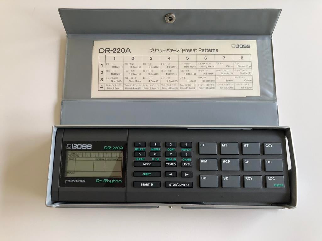 Boss DR-220 A drumcomputer, Musique & Instruments, Batteries électroniques, Enlèvement, Boss