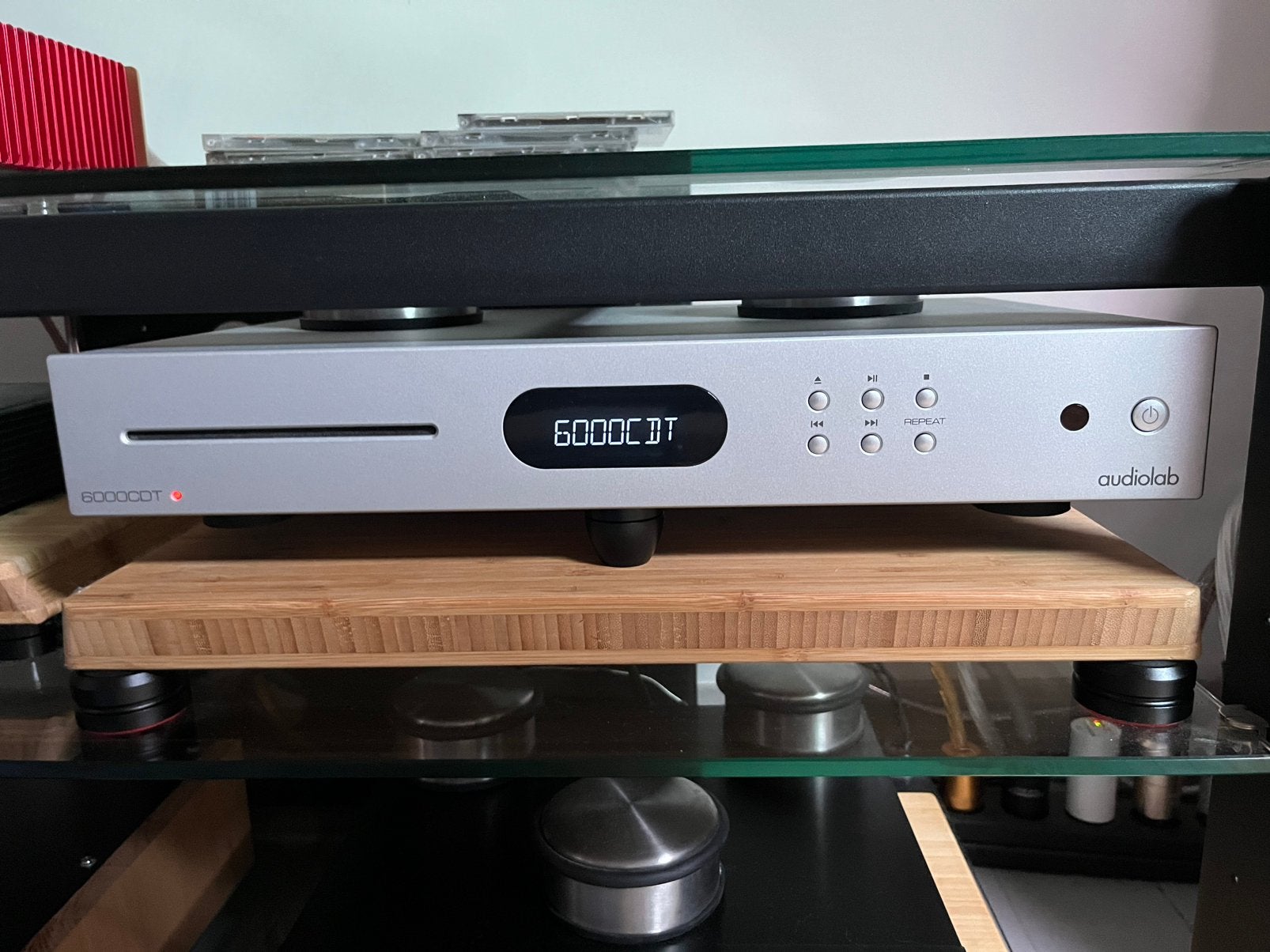Audiolab 6000CDT CD-vervoer!!! TE HERZIEN!!!, Audio, Tv en Foto, Ophalen, Niet werkend