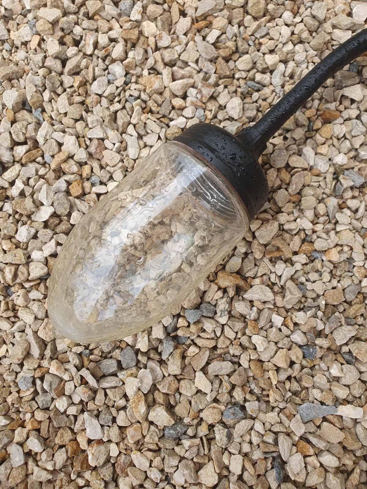 Antieke gevel verlichting, Ophalen