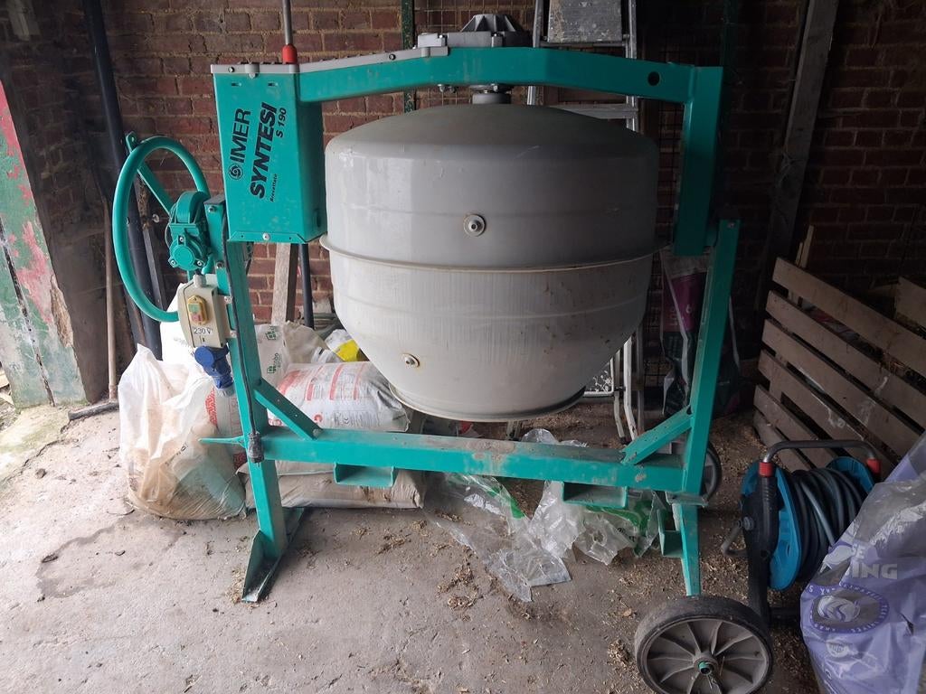 Betonmixer, Doe-het-zelf en Bouw, Ophalen