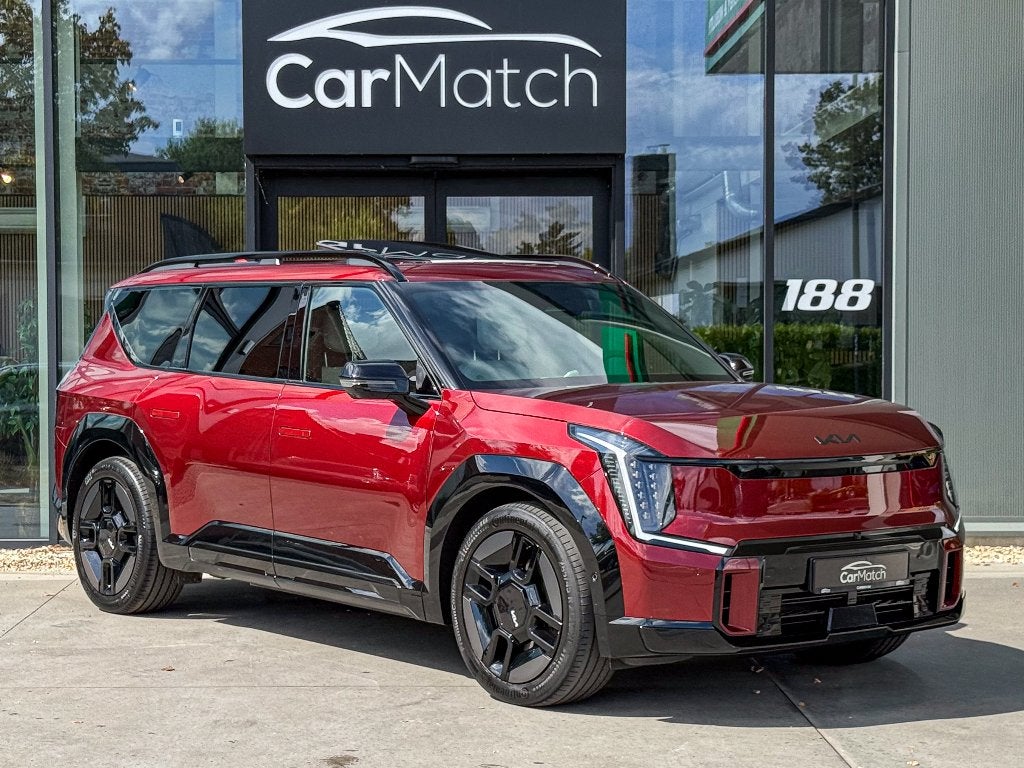 Kia EV9 99,8 kWh AWD GT-Line - PANO | 360° | HUD | MERIDIAN, Auto's, Kia, Automaat, Dealer onderhouden, EV9, Leder