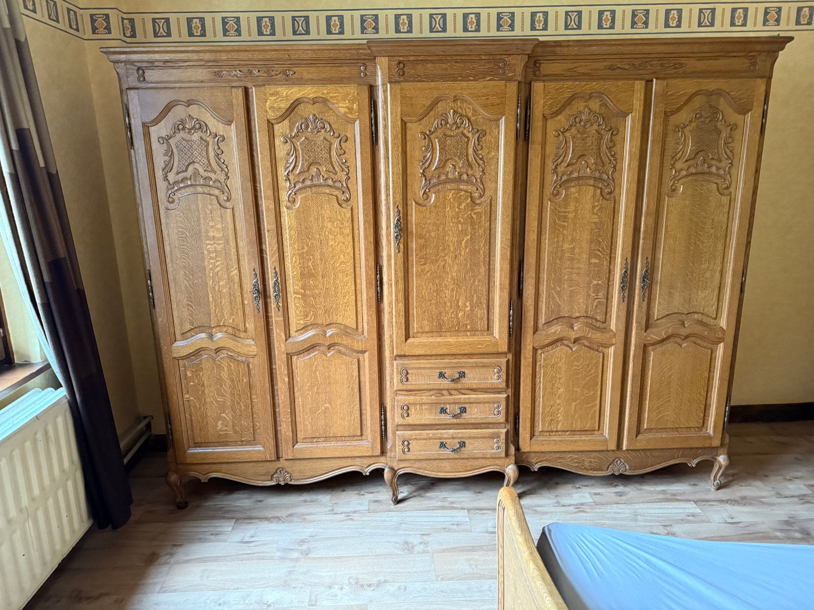 Chambre 2 personnes gratuit, Enlèvement, Utilisé, Deux personnes, Vintage