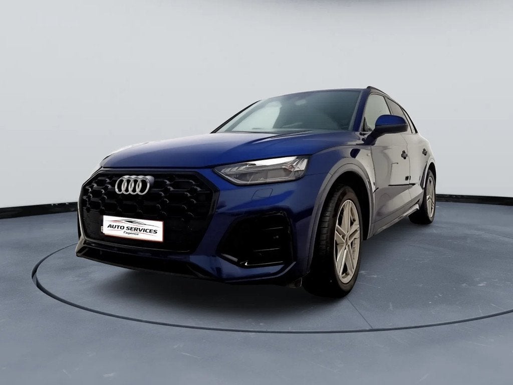 Audi Q5 30 TDi Business Edition S line S tronic Garantie 12, Auto's, Audi, Gebruikt, 4 cilinders, Q5, Leder